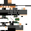 Minecraft skin texture, 64x64 pixels