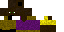 Minecraft skin texture, 64x32 legacy pixels