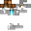 Minecraft skin texture, 64x64 pixels