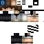 Minecraft skin texture, 64x64 pixels