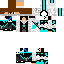 Minecraft skin texture, 64x64 pixels