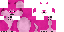 Minecraft skin texture, 64x32 legacy pixels