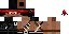Minecraft skin texture, 64x32 legacy pixels