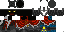 Minecraft skin texture, 64x32 legacy pixels