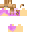 Minecraft skin texture, 64x64 pixels
