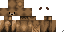 Minecraft skin texture, 64x32 legacy pixels