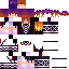 Minecraft skin texture, 64x64 pixels