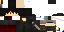 Minecraft skin texture, 64x32 legacy pixels