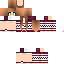 Minecraft skin texture, 64x64 pixels
