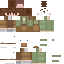Minecraft skin texture, 64x64 pixels