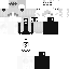 Minecraft skin texture, 64x64 pixels