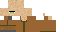 Minecraft skin texture, 64x32 legacy pixels