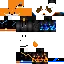 Minecraft skin texture, 64x64 pixels