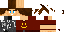 Minecraft skin texture, 64x32 legacy pixels