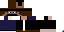 Minecraft skin texture, 64x32 legacy pixels
