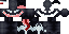 Minecraft skin texture, 64x32 legacy pixels