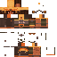 Minecraft skin texture, 64x64 pixels