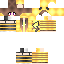 Minecraft skin texture, 64x64 pixels