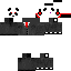 Minecraft skin texture, 64x64 pixels