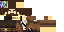 Minecraft skin texture, 64x32 legacy pixels