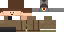 Minecraft skin texture, 64x32 legacy pixels