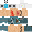 Minecraft skin texture, 64x64 pixels