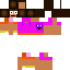 Minecraft skin texture, 64x64 pixels