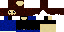 Minecraft skin texture, 64x32 legacy pixels