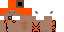 Minecraft skin texture, 64x32 legacy pixels