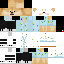 Minecraft skin texture, 64x64 pixels