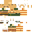 Minecraft skin texture, 64x64 pixels
