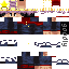 Minecraft skin texture, 64x64 pixels