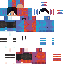 Minecraft skin texture, 64x64 pixels
