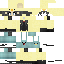 Minecraft skin texture, 64x64 pixels