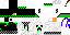 Minecraft skin texture, 64x32 legacy pixels