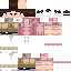 Minecraft skin texture, 64x64 pixels