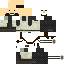 Minecraft skin texture, 64x64 pixels