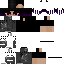 Minecraft skin texture, 64x64 pixels