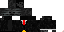 Minecraft skin texture, 64x32 legacy pixels