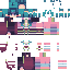 Minecraft skin texture, 64x64 pixels