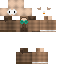 Minecraft skin texture, 64x64 pixels