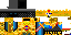 Minecraft skin texture, 64x32 legacy pixels