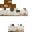 Minecraft skin texture, 64x64 pixels