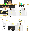 Minecraft skin texture, 64x64 pixels