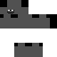 Gray Minecraft skin texture, 64x64 pixels