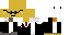 Minecraft skin texture, 64x32 legacy pixels
