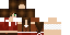 Minecraft skin texture, 64x32 legacy pixels