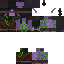 Minecraft skin texture, 64x64 pixels