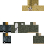 Minecraft skin texture, 64x64 pixels