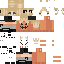 Minecraft skin texture, 64x64 pixels
